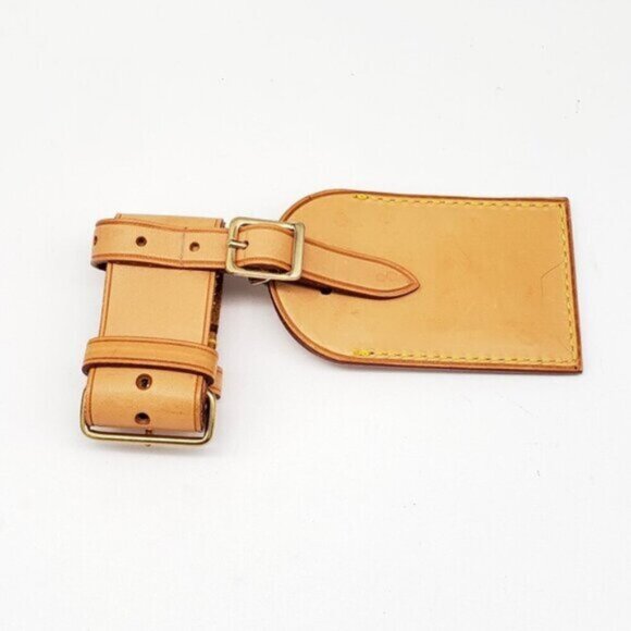 Authentic Louis Vuitton Travel & Decoration Bag Tag 122425 Authentic Louis Vuitton Travel & Decoration Bag Tag 122425